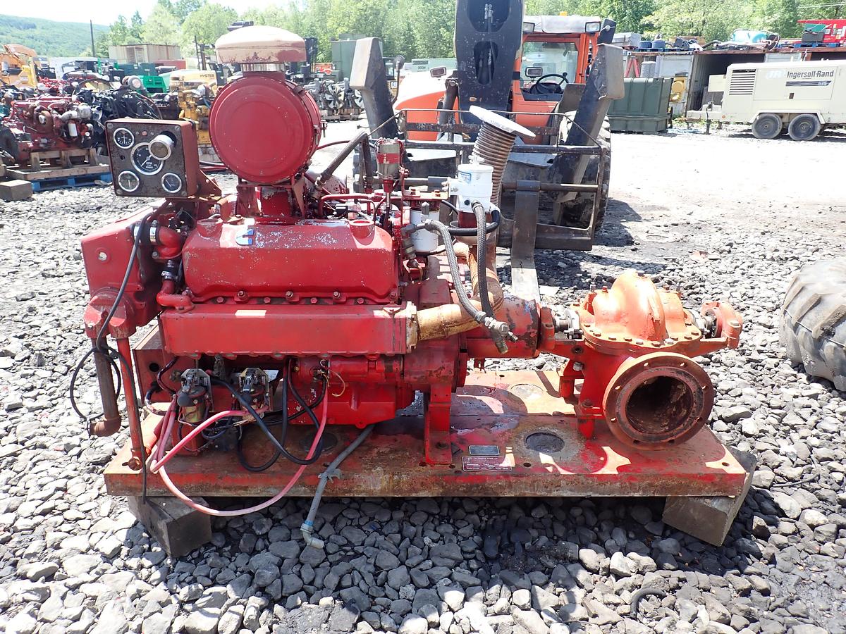 Used 1986 Patterson 8x6 YR Diesel Fire Pump CUMMINS V504 818 HOURS