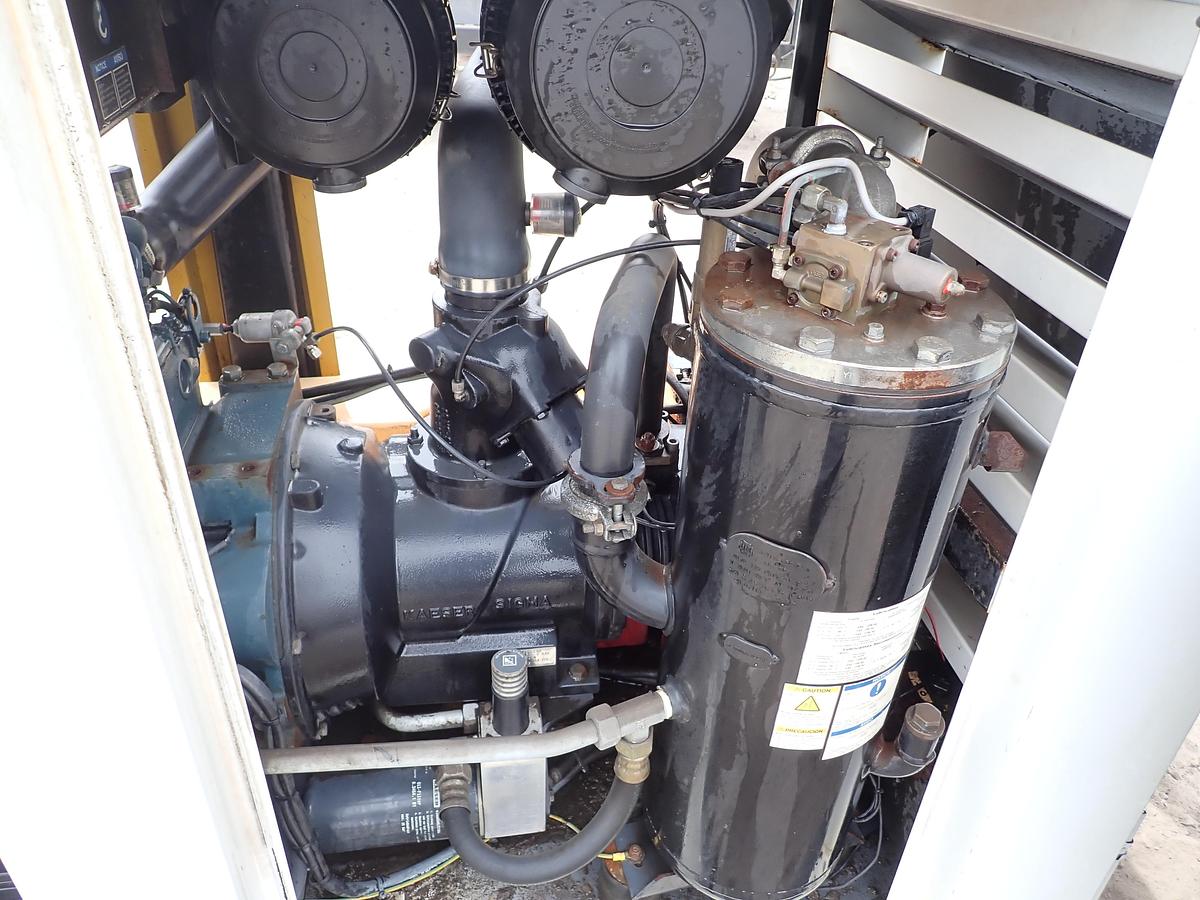 Used 2011 Kaeser M57 210 CFM Air Compressor SKID MOUNTED
