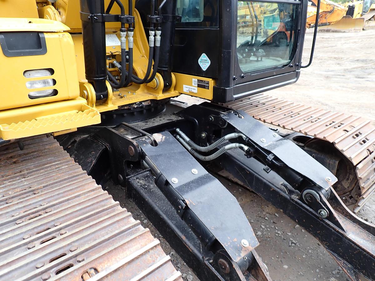 Used 2018 CAT 313FL Hydraulic Excavator FRONT BLADE