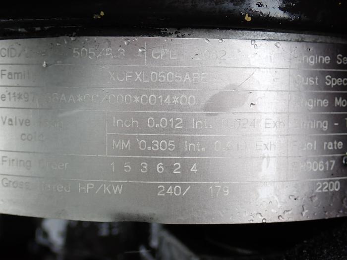 Used 1999 Cummins 6CTA 8.3 Turbo Diesel Engine