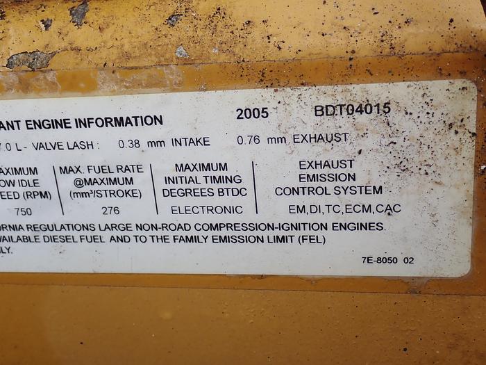 Used 2005 Caterpillar 3412E