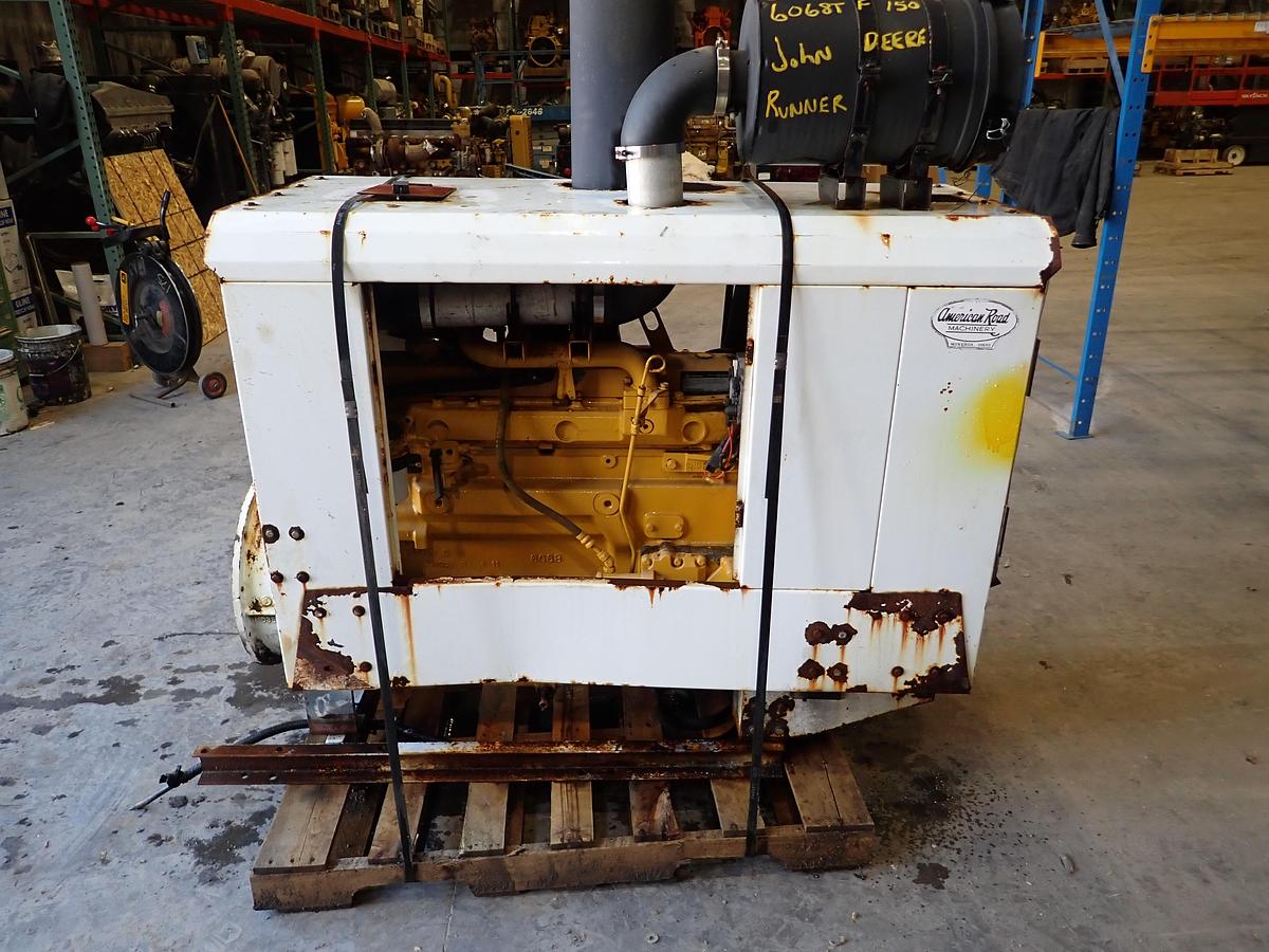 Used John Deere 6068TF150 Turbo Diesel Engine POWER UNIT!