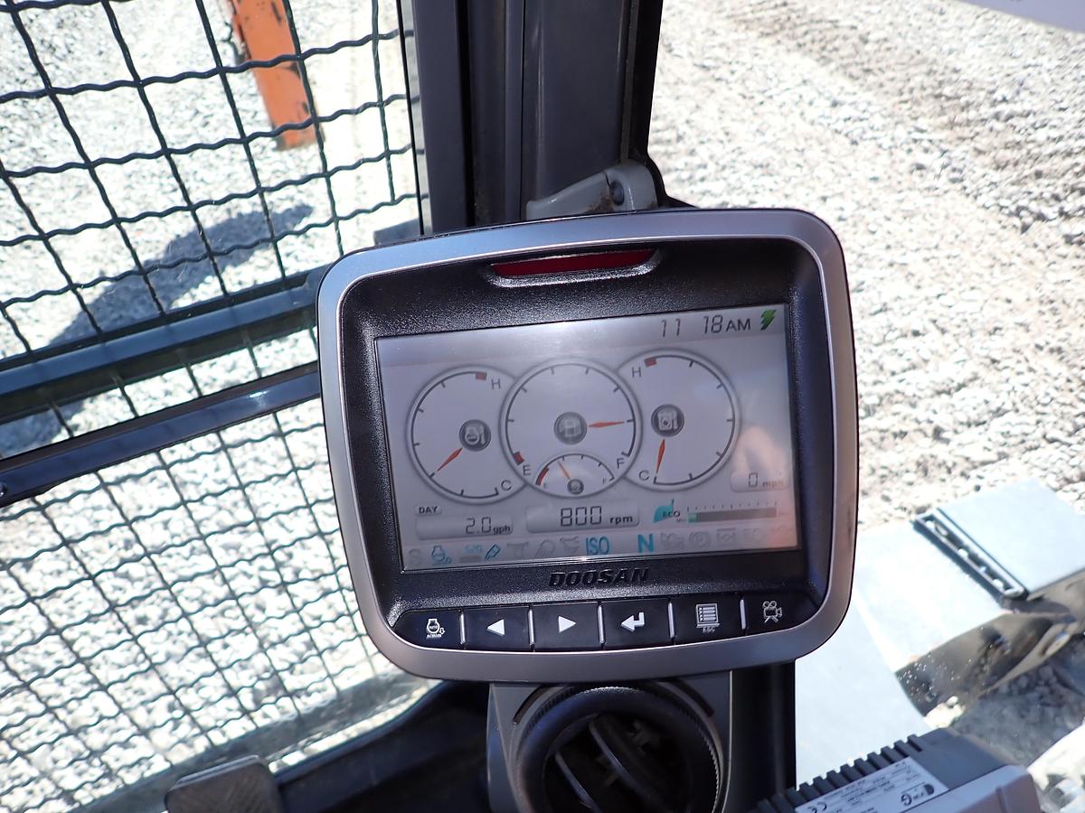 Used 2019 Doosan DX210WMH-5 Wheeled Excavator Material Handler