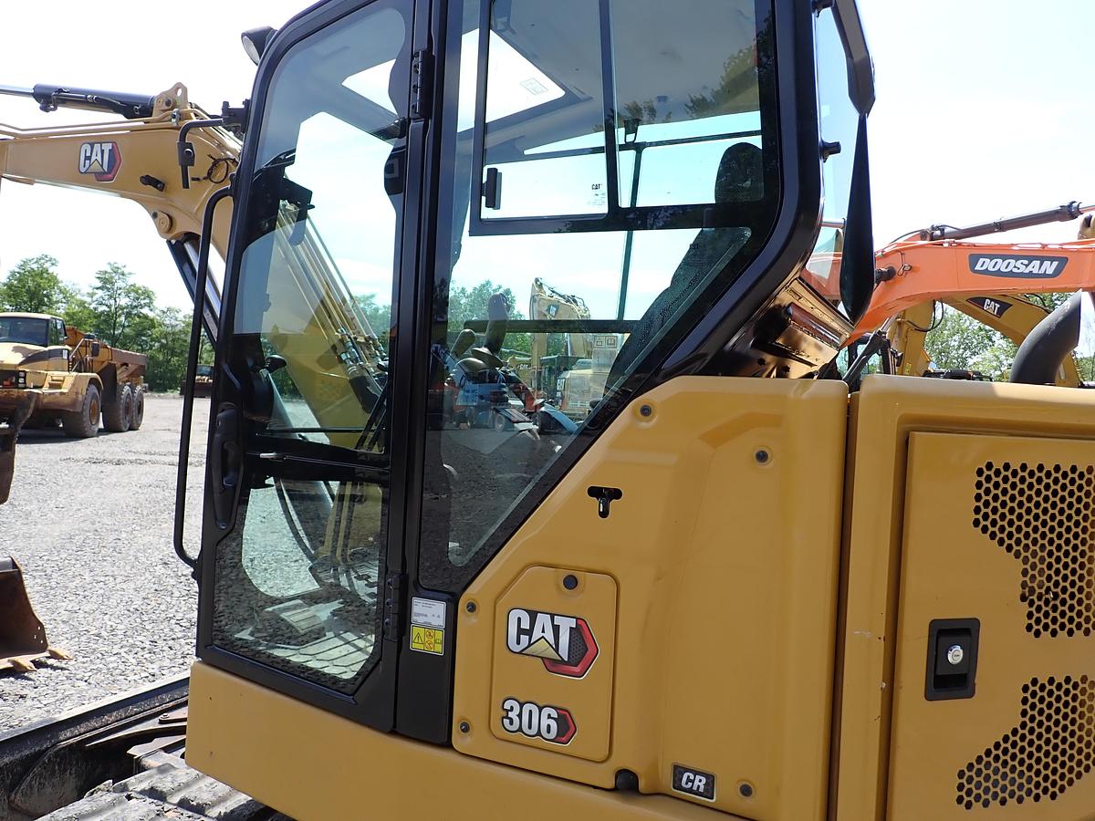 Used 2020 CAT 306 CR Hydraulic Excavator THUMB 1500 HOURS