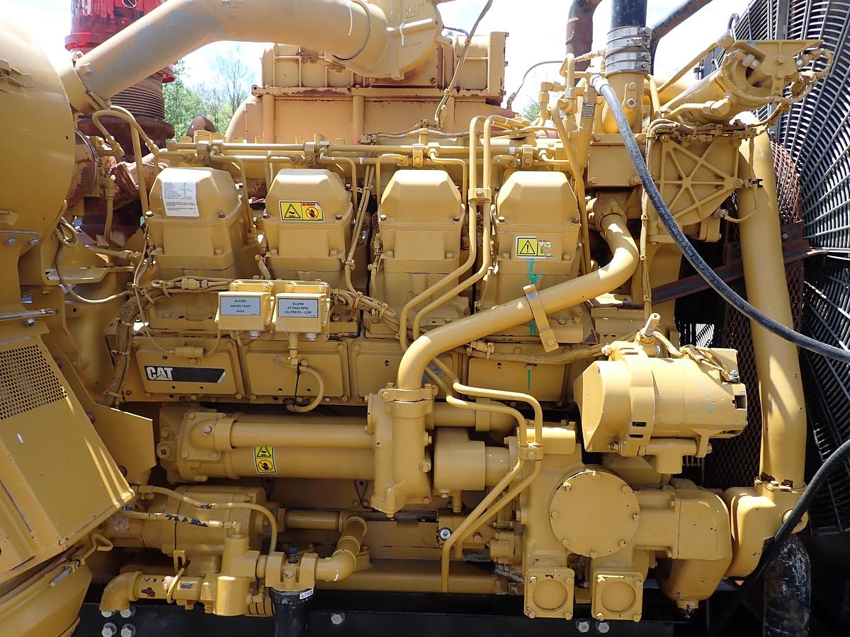 Used 2008 CAT 3508C Diesel Engine POWER UNIT AR # 264-4644
