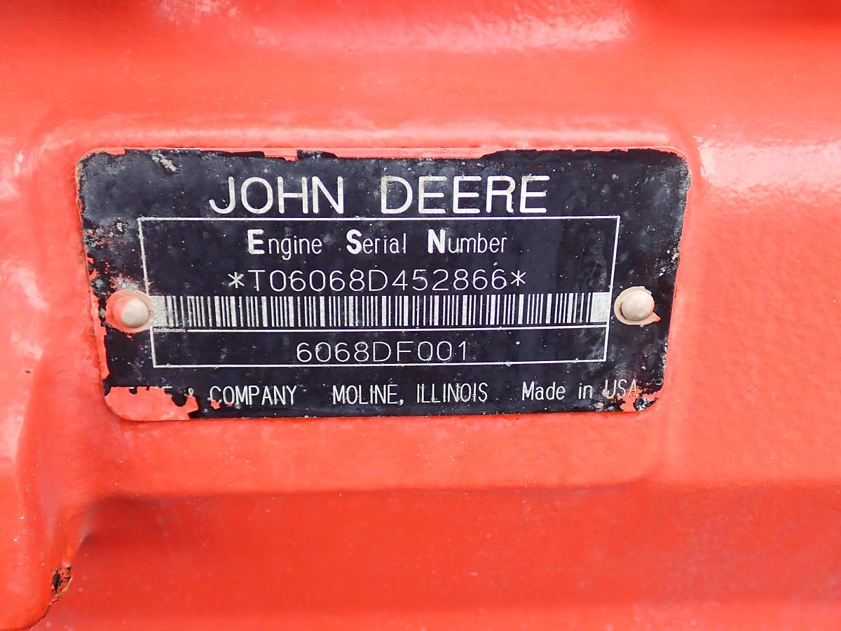 Used John Deere 6068DF001 Diesel Engine Power Unit