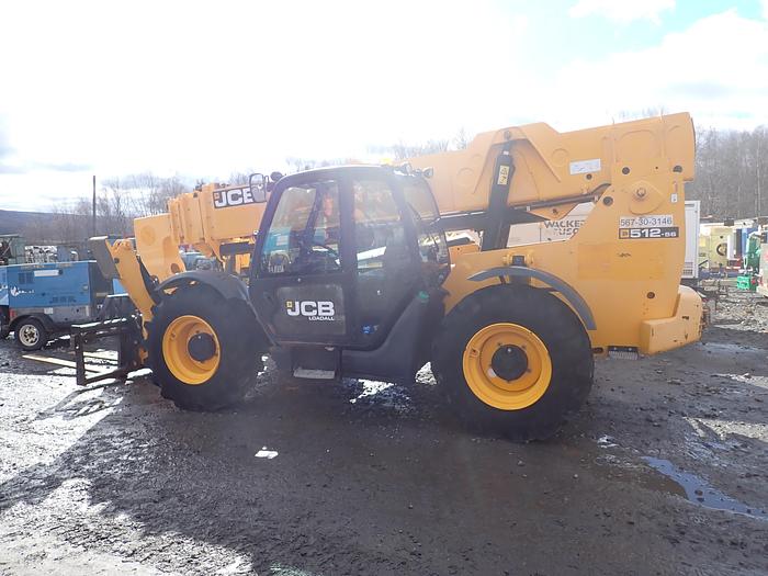 Used 2017 JCB 512-56 Telehandler Forklift