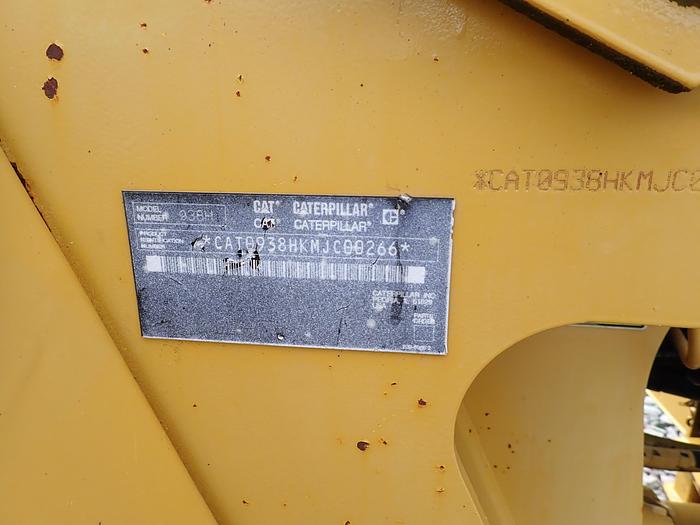 Used 2008 CAT 938H Wheel Loader Q/C -- FORKS