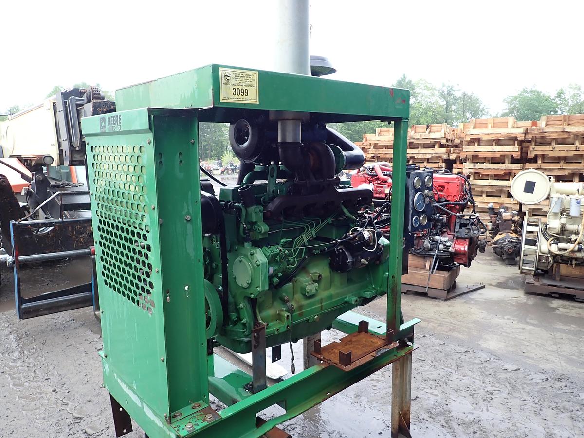 Used 2002 John Deere 6068TF150 Irrigation Power Unit