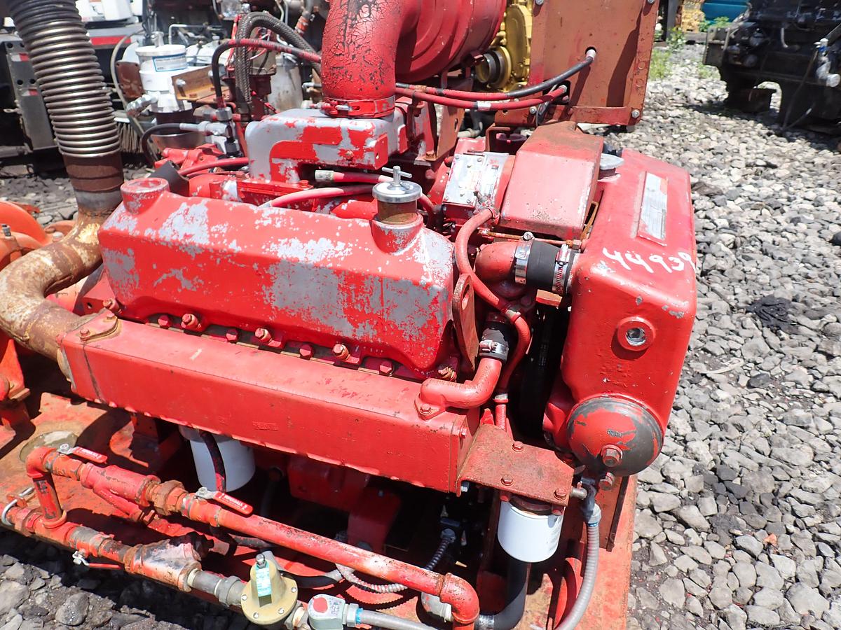 Used 1986 Patterson 8x6 YR Diesel Fire Pump CUMMINS V504 818 HOURS