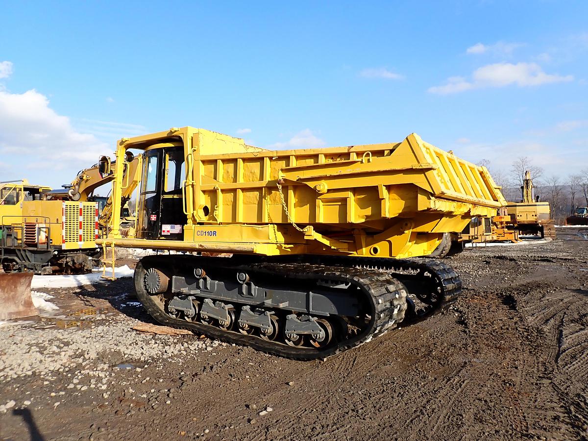 Used 2003 Komatsu CD110R-1 Crawler Carrier Dumper