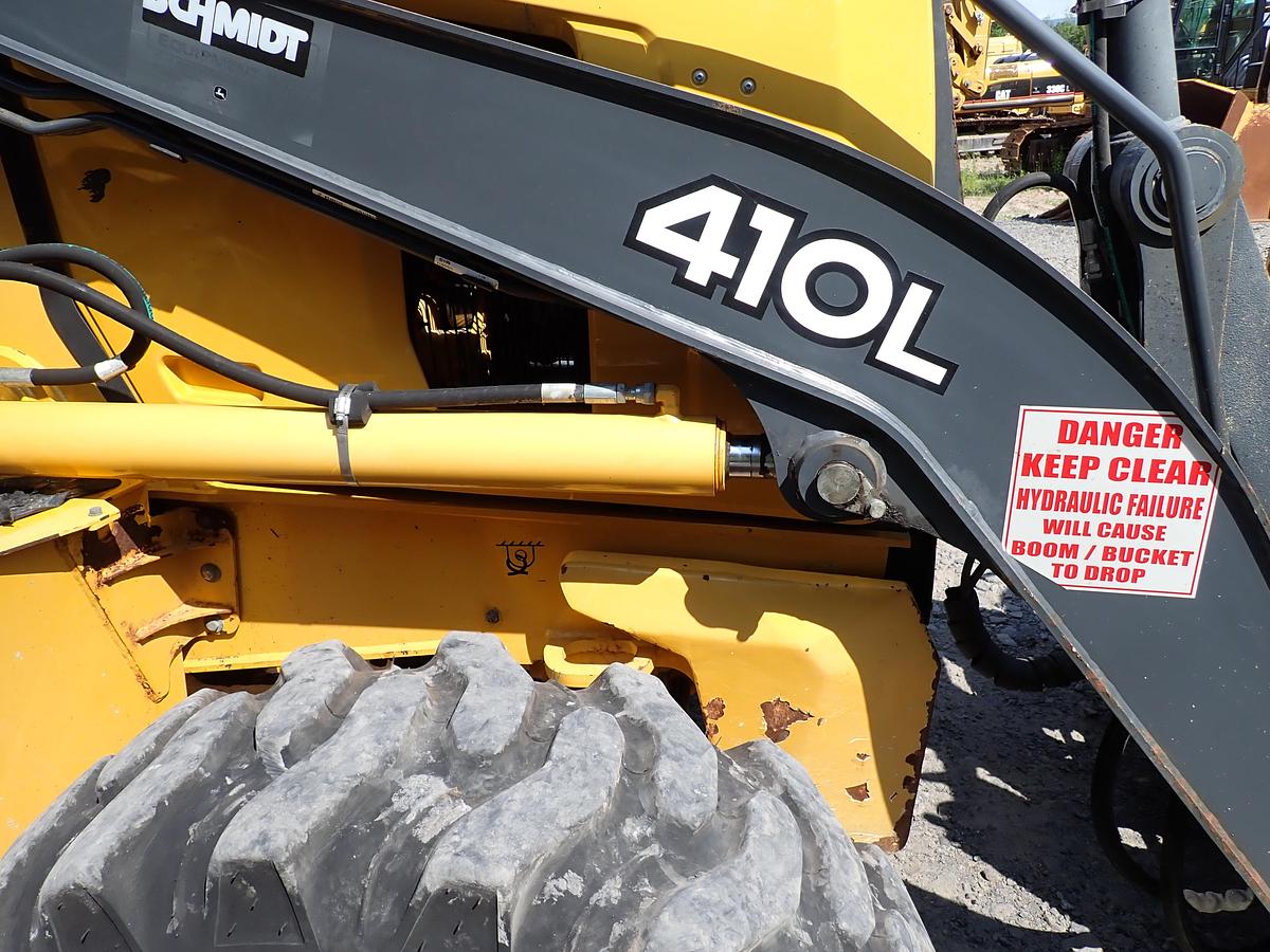 Used 2018 John Deere 410L Loader Backhoe LOADED! Q/C FORKS EXTENDAHOE