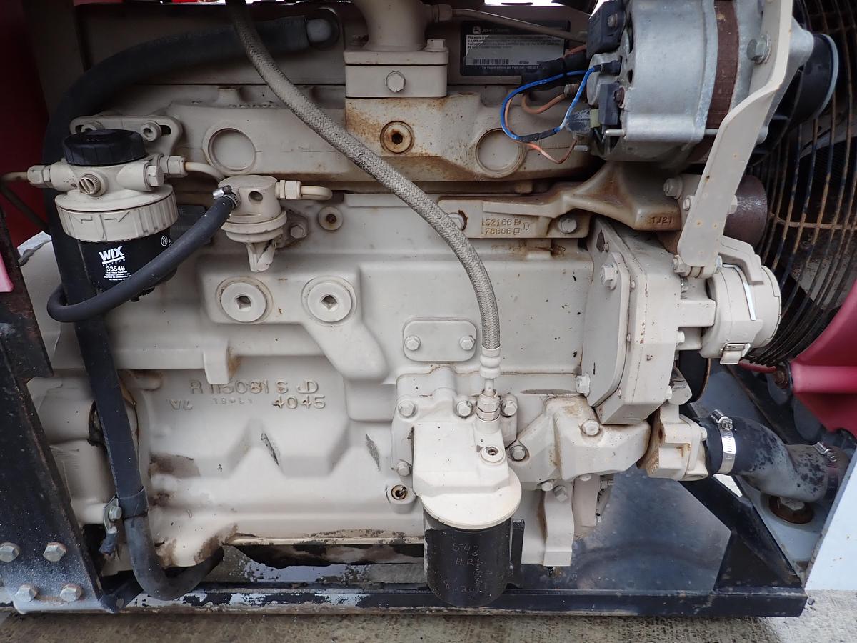 Used 2002 John Deere 4045TF250 Turbo Diesel Engine POWER UNIT! 572 HOURS!