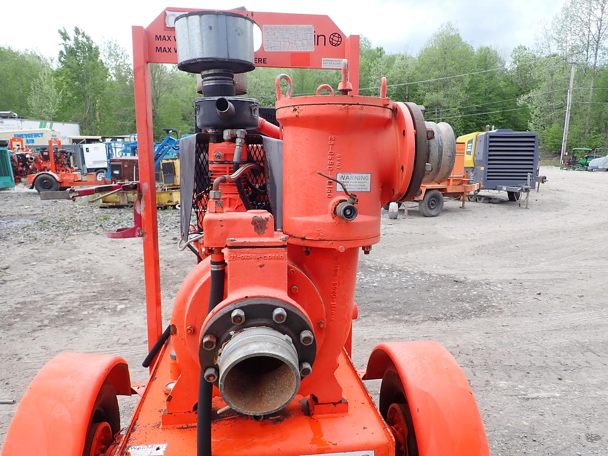 Used 2014 Godwin CD150M 6" Water Pump JOHN DEERE DIESEL