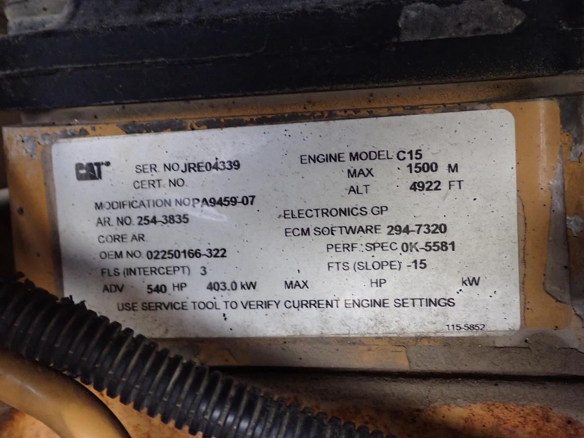 Used 2007 Sullair 900XHH/1150XH Air Compressor