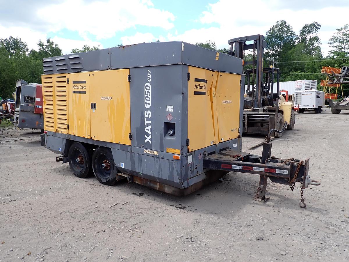 Used 2013 Atlas Copco XATS1050 CD7 1050 CFM Air Compressor