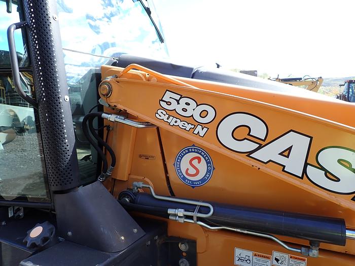 Used 2019 Case 580 Super N Loader Backhoe CLEAN! EXTENDAHOE 4 Stick 4WD 580SN