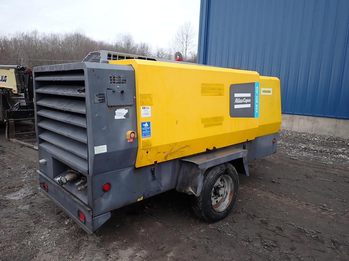 Used 2019 Atlas Copco XAS900 JD8 Air Compressor 150 PSI