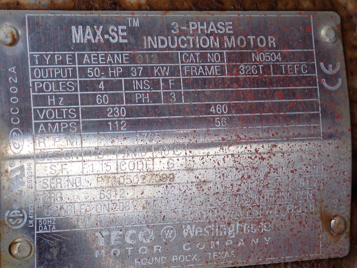 Used 2012 Gorman Rupp PA6C60 6" Water Pump ELECTRIC