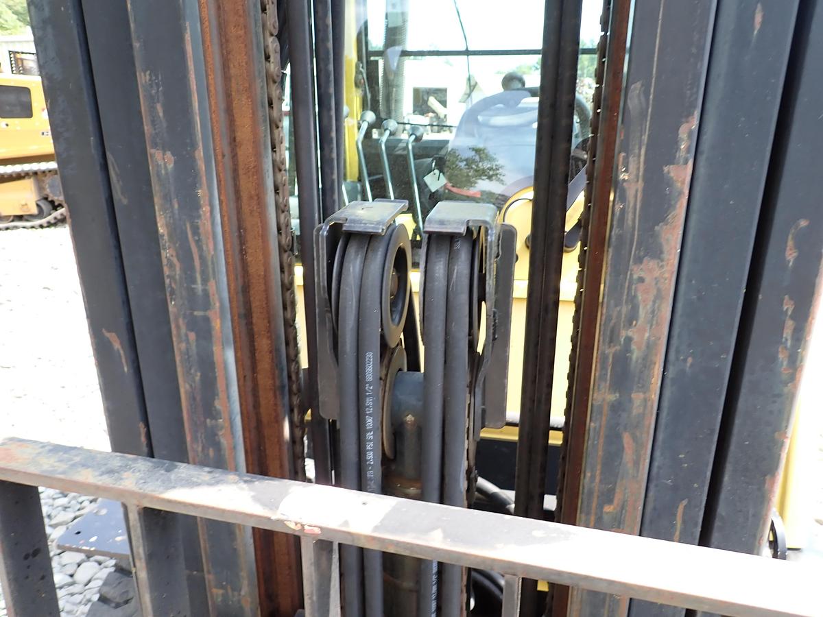 Used 2015 Hyster H80FT Diesel Forklift LOW HOURS! POSITIONERS!