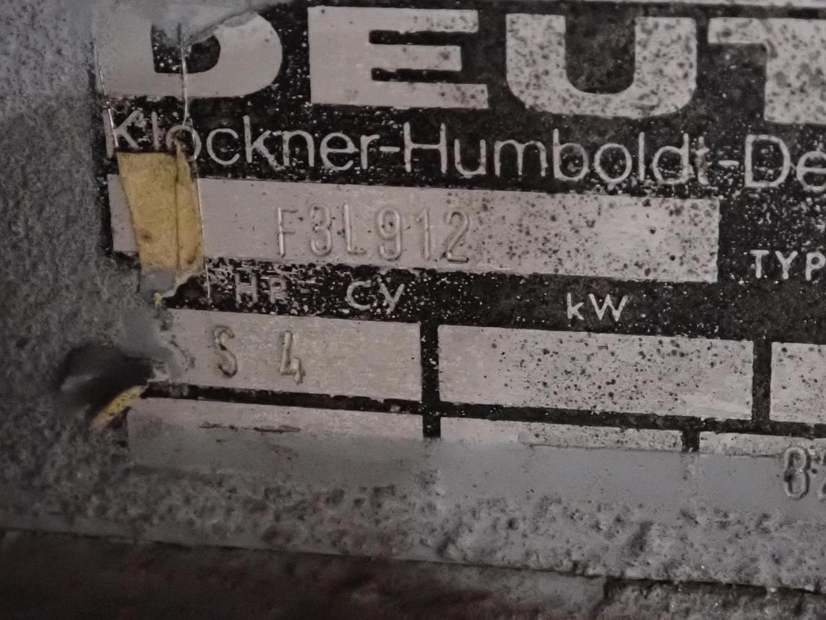 Refurbished Deutz F3L912 Diesel Engine REBUILT! 