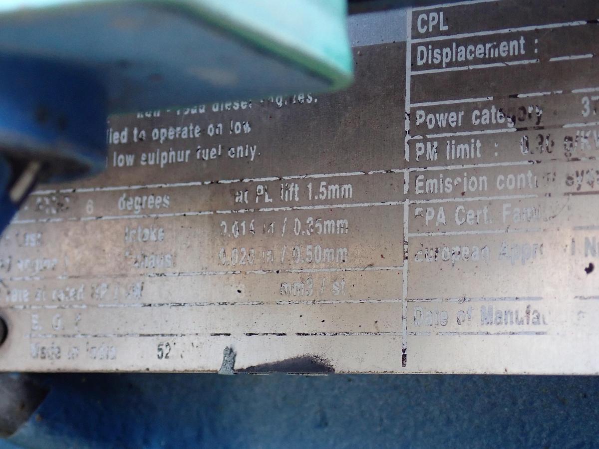 Used 2012 Cummins B3.3 Turbo Diesel Engine POWER UNIT! PTO Clutch!