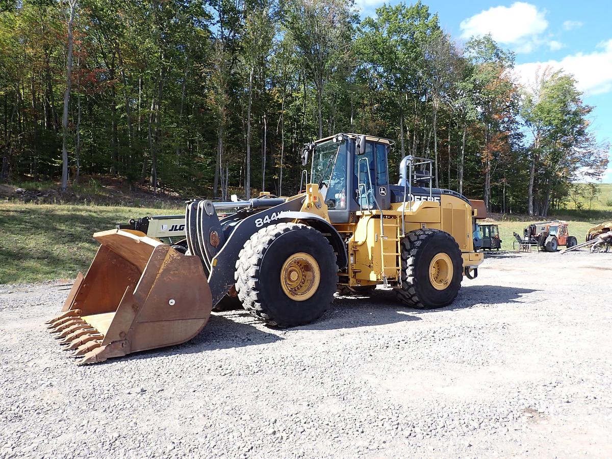 Used 2015 John Deere 844K II Wheel Loader HIGH LIFT