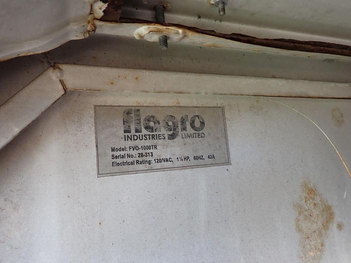 Used 2011 Flagro FVO1000TR Portable Heater KUBOTA DIESEL! Towable 780K BTU