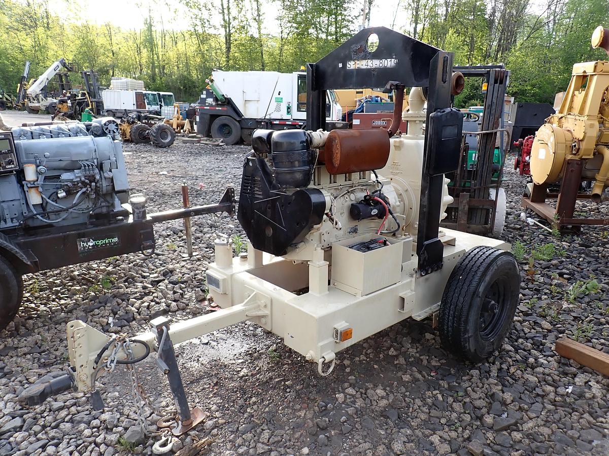 Used 2012 Cornell 6STX 6" Water Pump TRAILER TOWABLE