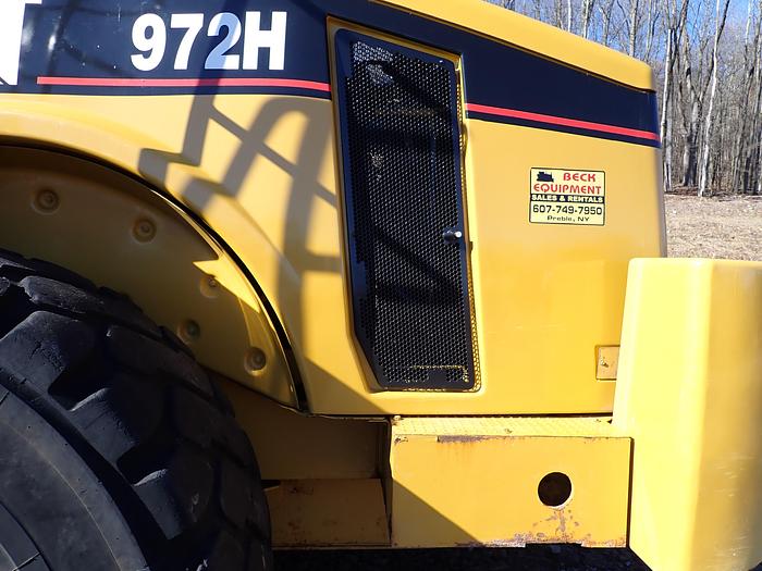 Used 2007 Caterpillar 972H Wheel Loader HIGH LIFT!