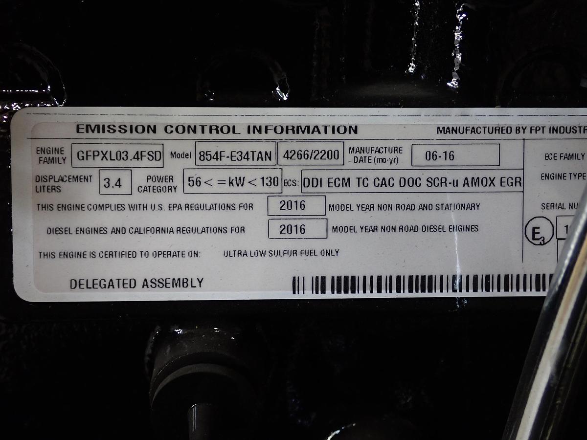 2016 Perkins 854F-E34TA Diesel Engine UNUSED SURPLUS JU82678