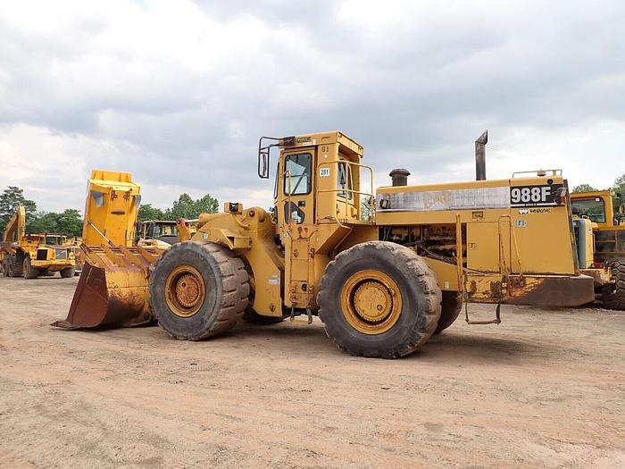 Used 1998 Caterpillar 988F Series II Wheel Loader SUPER CLEAN! 3408E Spade Nose CAT
