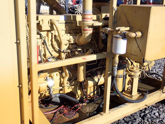 Used 2005 CAT C13 440 HP Diesel Engine POWER UNIT W/ OIL FIELD TRANSMISSION CX31