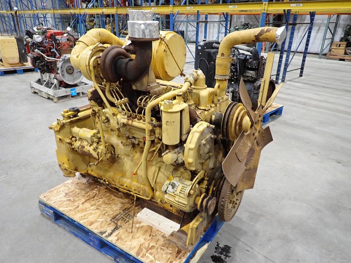 Used CAT 3306 PC Turbo Diesel Engine 977L 
