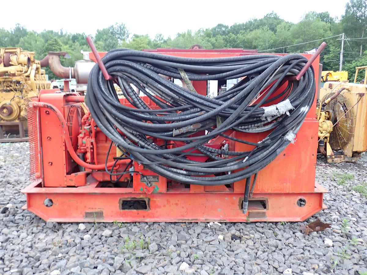 Used 1996 CAT 3306 DITA Hydraulic Power Unit Piledriver