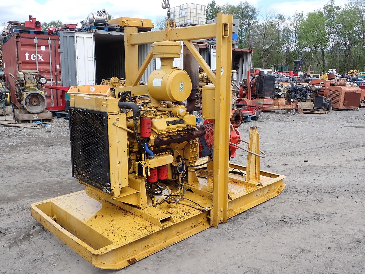 Used Cornell 4HH 6x4 High Pressure Water Pump CAT DIESEL