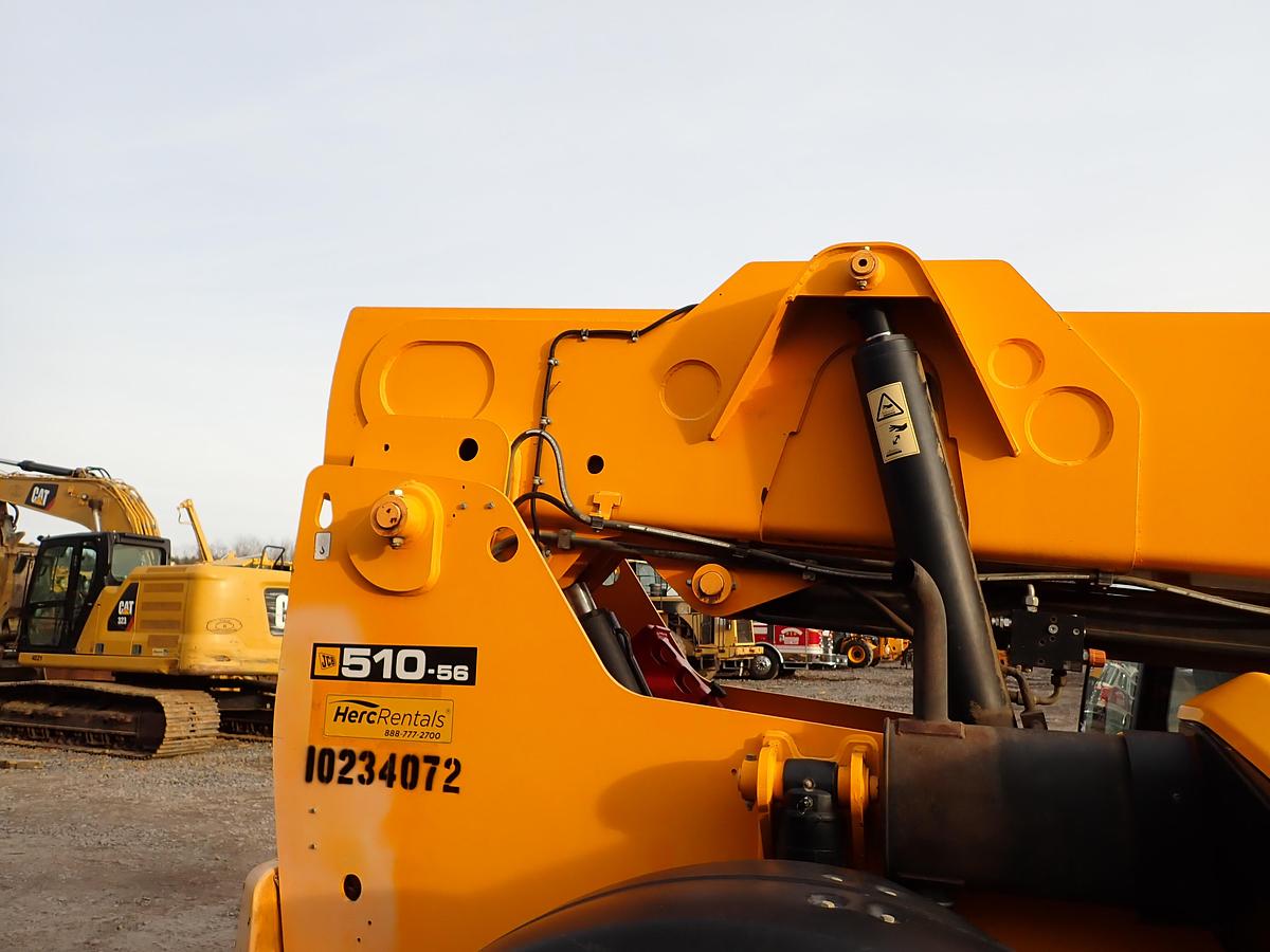Used 2018 JCB 510-56 10K Telehandler