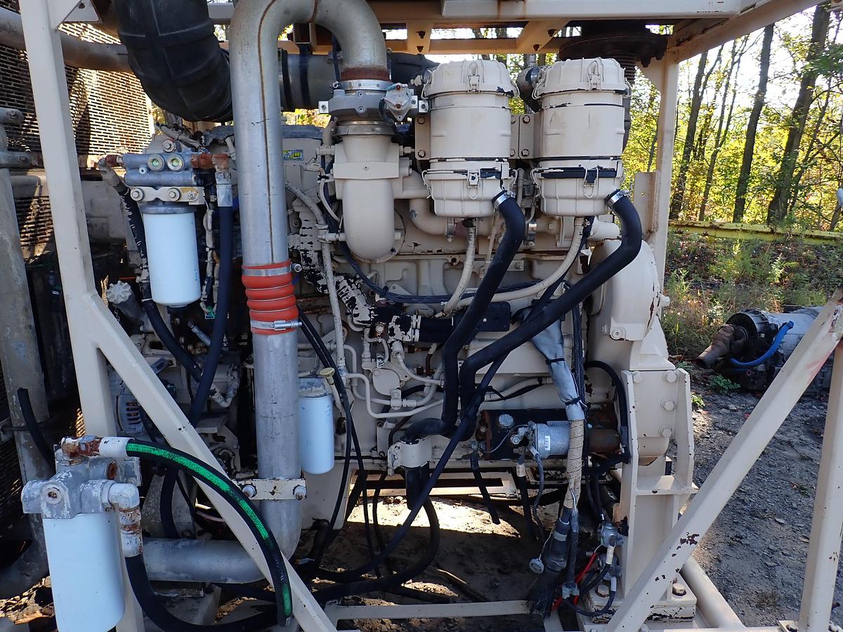 Used 2011 CAT C18 Twin Turbo Diesel Engine POWER UNIT 800 HP