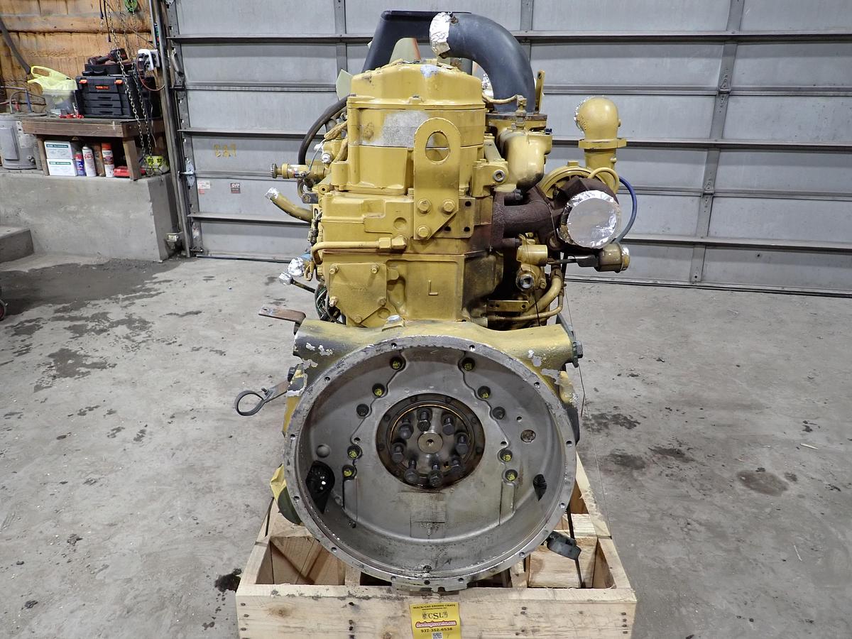 Used 2003 CAT C12 Diesel Engine GOV'T SURPLUS 410 HP W/ JAKES