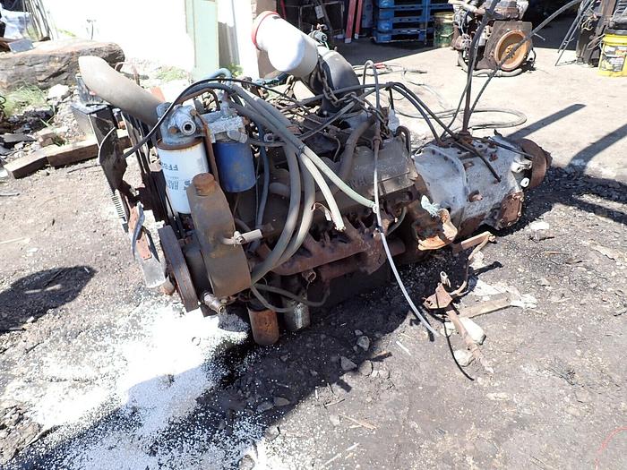 Used International 9 Liter Diesel Engine RUNS GOOD! VIDEO! 9.0L 9.0 Truck V8 IH