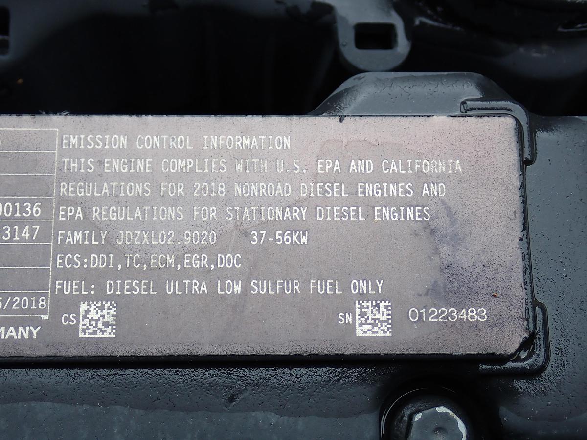 Used 2018 Atlas Copco PAS150 HF Water Pump SIX ORIGINAL HOURS!