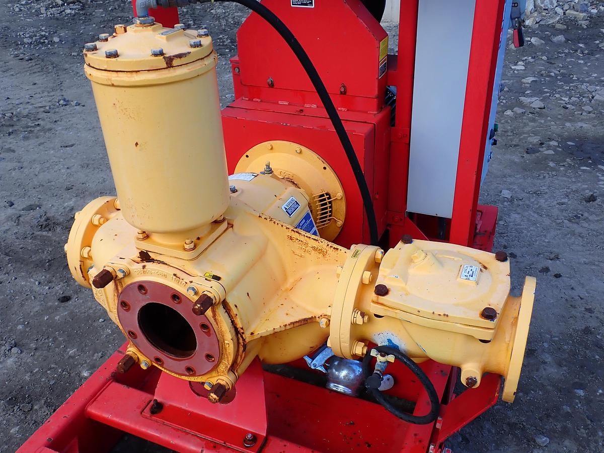 Used 2012 Gorman Rupp PA6C60 6" Water Pump ELECTRIC