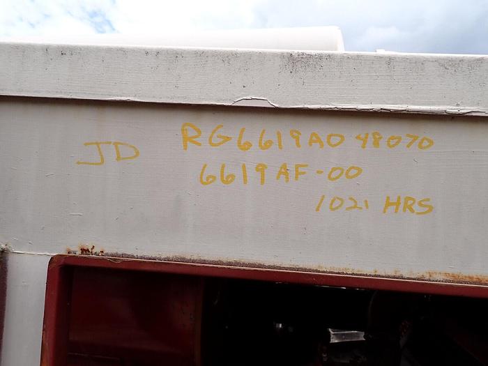 Used John Deere 6619AF Turbo Diesel Engine LOW HOURS! RUNS MINT! VIDEO! 992D 6619