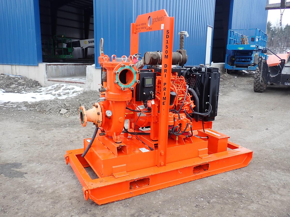 Used 2023 Godwin SD150M 6" Water Pump 111 HOURS!