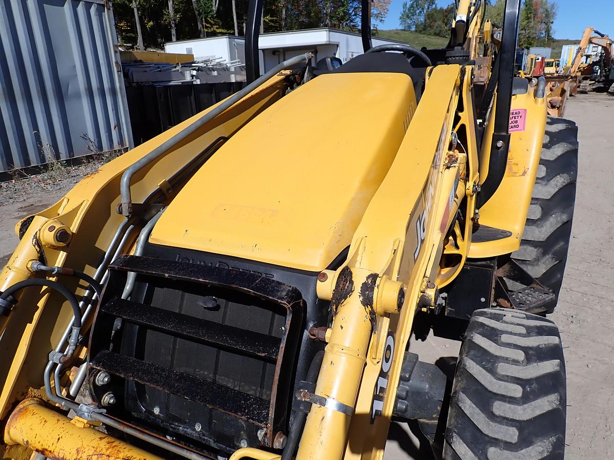 Used 2011 John Deere 110 Loader Backhoe