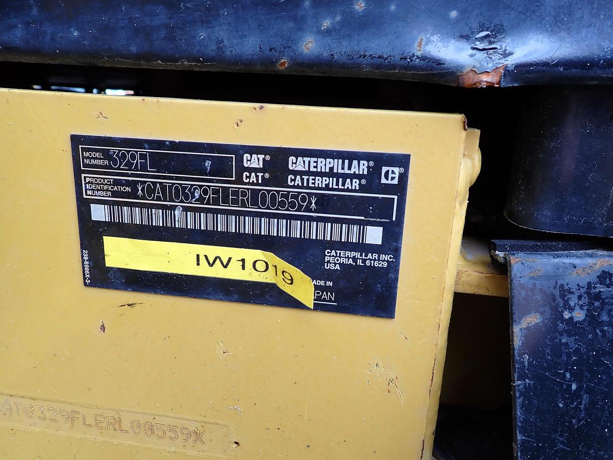 Used 2015 CAT 329FL Hydraulic Excavator 