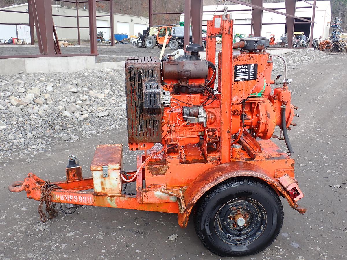 Used 1998 Godwin CD100M 4" Water Pump