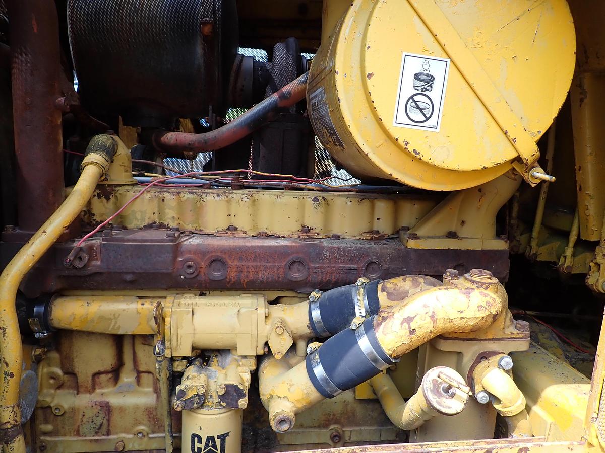 Used 1976 CAT D7G Crawler Dozer FORESTRY PACKAGE w/ WINCH