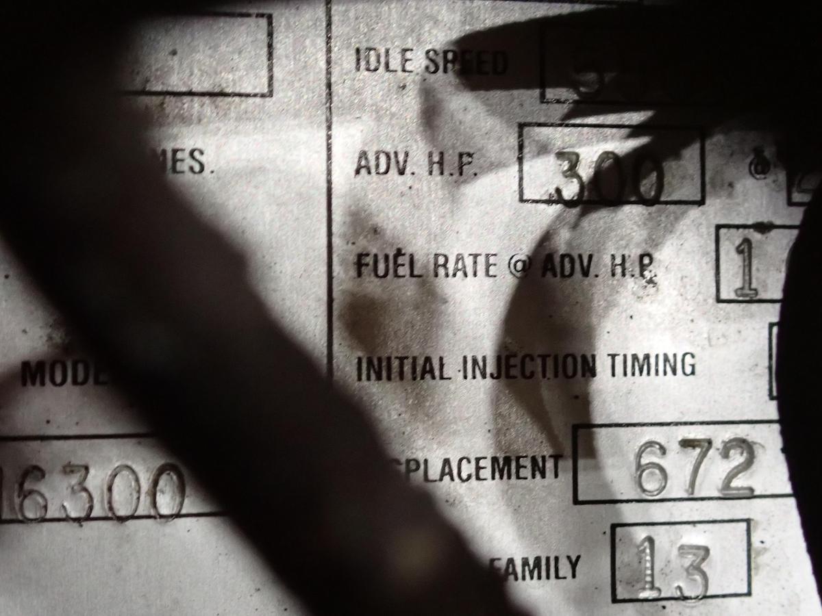 Used 1984 Mack EM6-300 Turbo Diesel Engine