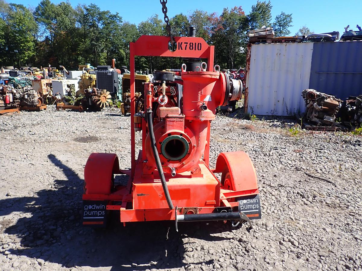 Used 2010 Godwin CD150M 6" Water Pump CAT DIESEL